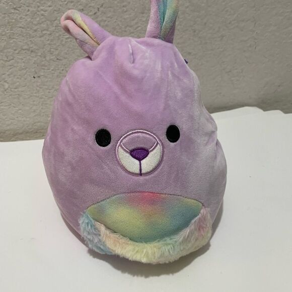 NWT 10” Kiki the Lavender Colored Kangaroo with Pouch Squishmallow - Picture 2 of 5